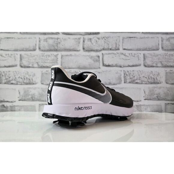 Nike React Infinity Pro Golf Shoes Men’s Size 8.5W Black/White CT6621-003 New main image 5